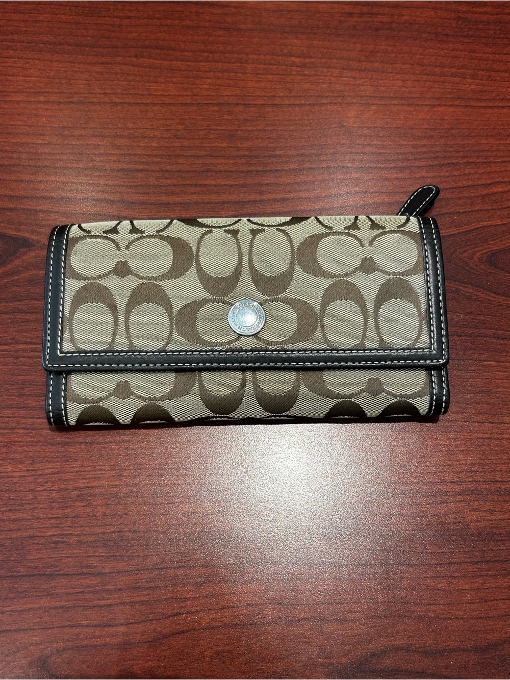Coach Signature Y2K Hamptons Wallet